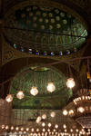 Cupola of the Mosque of Muhammad Ali, Cairo, Egypt. 2009