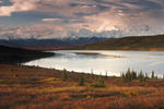 View of Wonder Lake and Denali