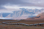 Trans-Alaska Pipeline north of the Atigun Pass